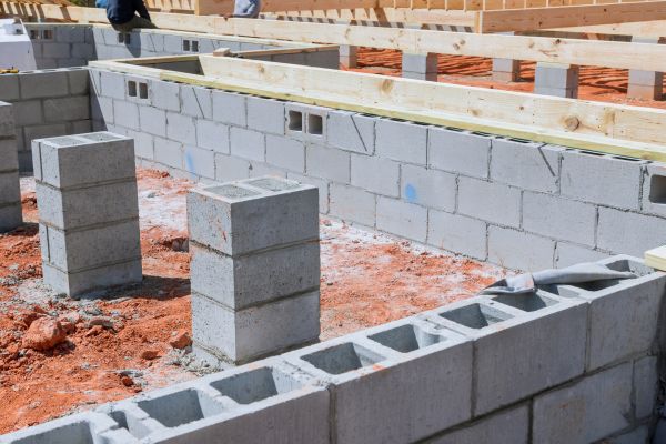 Cement Block Installation in Vallejo