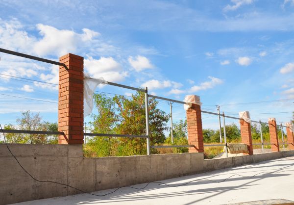 Brick Pillar Installation in Vallejo